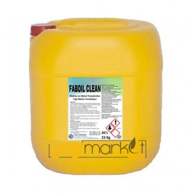Petrochem Faboil Clean Makine Ve Metal Yüzeylerde Yağ Sökücü Ve Temizleyici Yağlı - 30 L